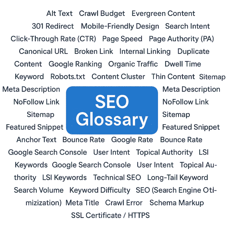 Google SEO Glossary