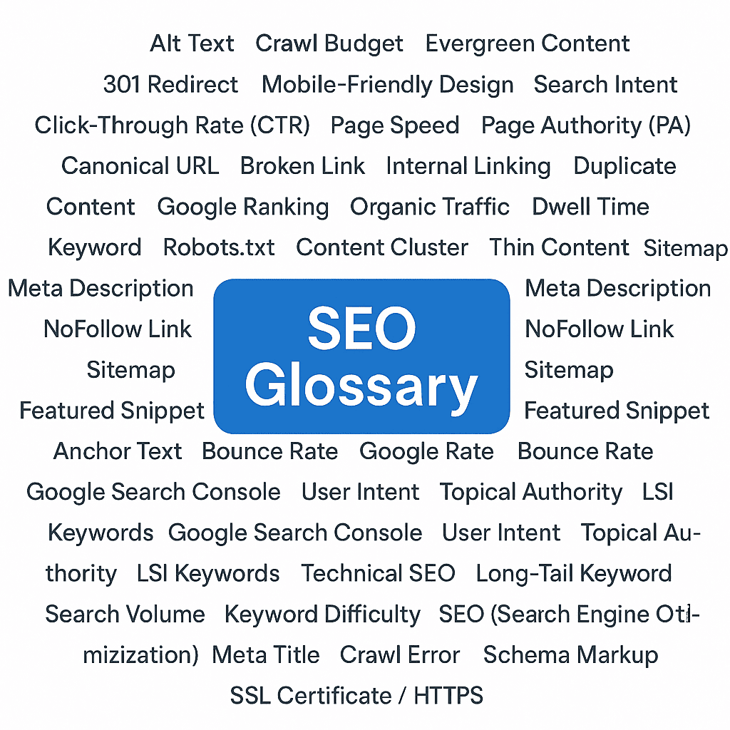Google SEO Glossary