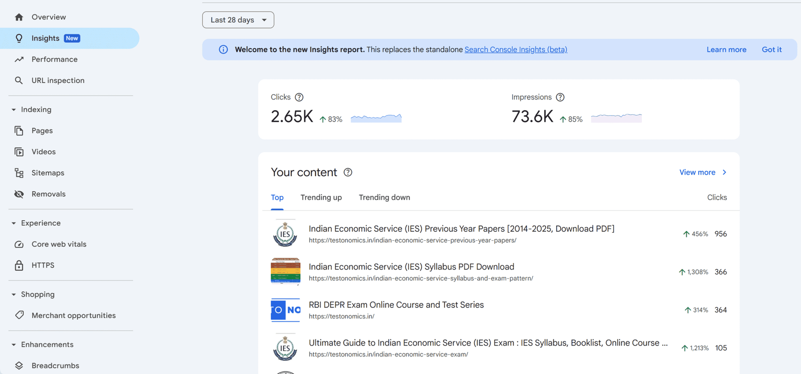 Google Search Console (GSC) Overview